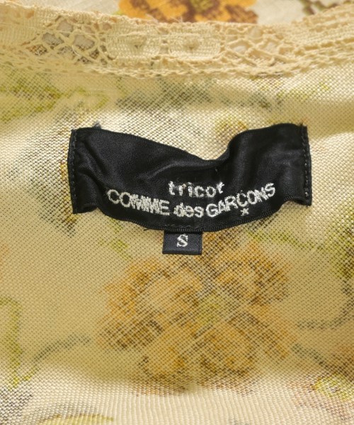 tricot COMME des GARCONS（トリココムデギャルソン）カジュアルシャツ 黄 サイズ:S レディース/2200646543055