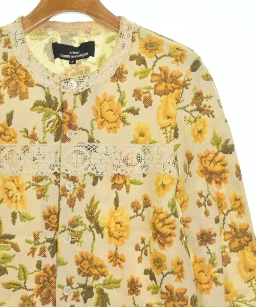 tricot COMME des GARCONS（トリココムデギャルソン）カジュアルシャツ 黄 サイズ:S レディース/2200646543055