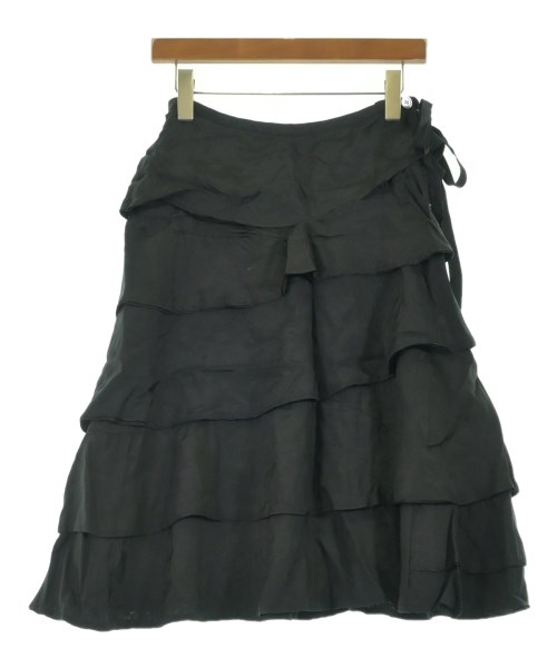 tricot COMME des GARCONS(トリココムデギャルソン)ひざ丈スカート 黒 サイズ:S/2200647785157