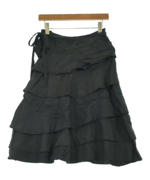 tricot COMME des GARCONS（トリココムデギャルソン）ひざ丈スカート 黒 サイズ:S レディース/2200647785157