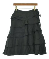 tricot COMME des GARCONS（トリココムデギャルソン）ひざ丈スカート 黒 サイズ:S レディース/2200647785157