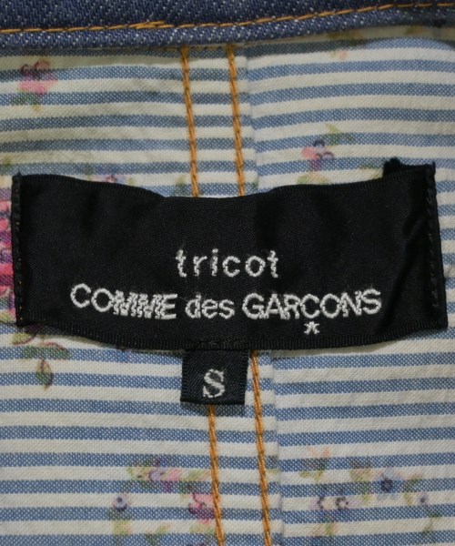 tricot COMME des GARCONS（トリココムデギャルソン）トレンチコート 青 サイズ:S レディース/2200639077031