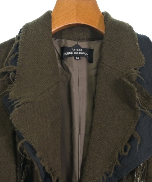 tricot COMME des GARCONS（トリココムデギャルソン）カジュアルジャケット カーキ サイズ:M レディース/2200639775111