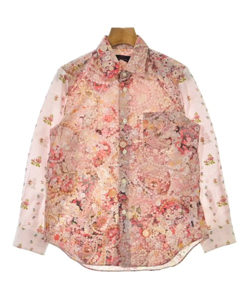 tricot COMME des GARCONS(トリココムデギャルソン)カジュアルシャツ ピンク サイズ:M/2200649428038