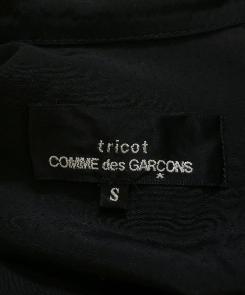 tricot COMME des GARCONS（トリココムデギャルソン）カジュアルシャツ 黒 サイズ:S レディース/2200649463077