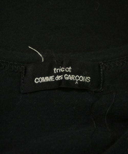 tricot COMME des GARCONS（トリココムデギャルソン）Tシャツ・カットソー 黒 サイズ:-(XS位) レディース/2200649463169
