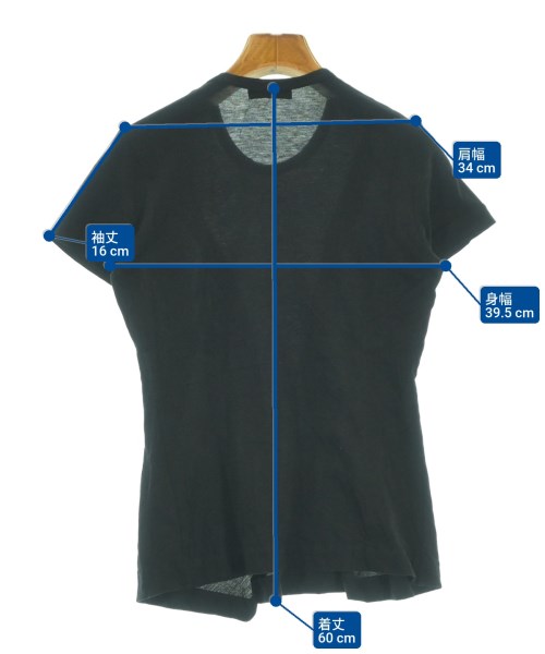 tricot COMME des GARCONS（トリココムデギャルソン）Tシャツ・カットソー 黒 サイズ:-(XS位) レディース/2200649463169