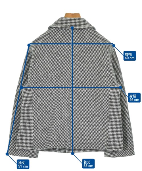 tricot COMME des GARCONS（トリココムデギャルソン）カジュアルジャケット 黒 サイズ:S レディース/2200650077010