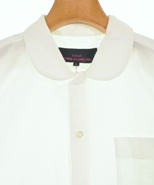 tricot COMME des GARCONS（トリココムデギャルソン）カジュアルシャツ 白 サイズ:S レディース/2200650077034