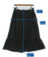 tricot COMME des GARCONS（トリココムデギャルソン）ロング・マキシ丈スカート 黒 サイズ:-(M位) レディース/2200650796041