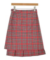 tricot COMME des GARCONS（トリココムデギャルソン）ひざ丈スカート 赤 サイズ:M レディース/2200649348039
