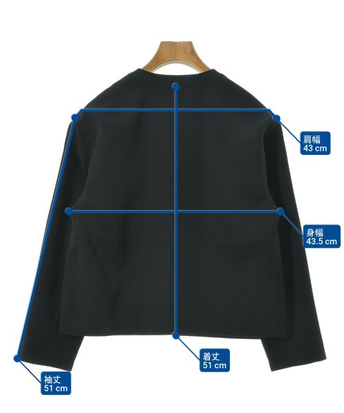 tricot COMME des GARCONS（トリココムデギャルソン）ジャケット 黒 サイズ:M レディース/2200651367035