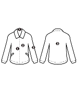 tricot COMME des GARCONS（トリココムデギャルソン）カジュアルジャケット カーキ サイズ:M レディース/2200651368032