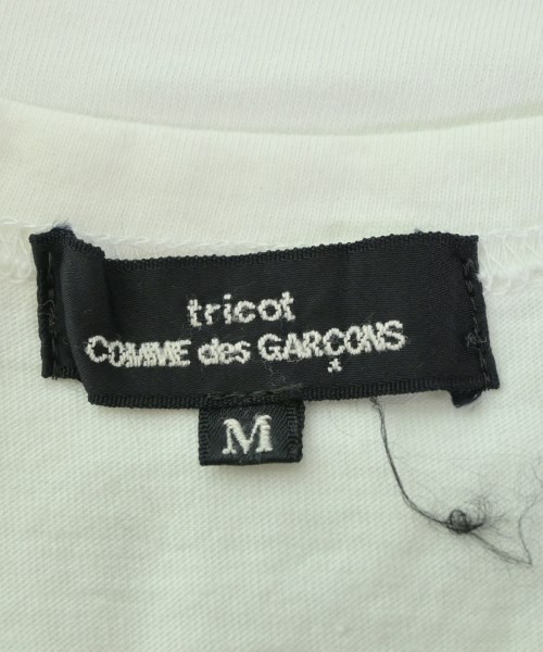 tricot COMME des GARCONS（トリココムデギャルソン）Tシャツ・カットソー 白 サイズ:M レディース/2200651629041