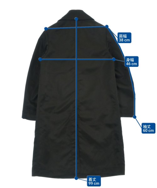 tricot COMME des GARCONS（トリココムデギャルソン）コート 黒 サイズ:S レディース/2200651738019