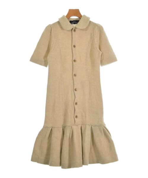 tricot COMME des GARCONS（トリココムデギャルソン）ワンピース ベージュ サイズ:M レディース/2200645432022