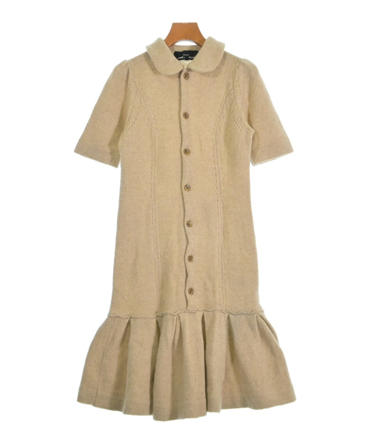 トリコ コムデギャルソン プリント柄ワンピース トリコ コムデギャルソンtricot COMME des GARCONS ギンガムチェック