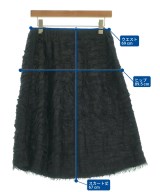tricot COMME des GARCONS（トリココムデギャルソン）ひざ丈スカート 黒 サイズ:-(M位) レディース/2200643373112