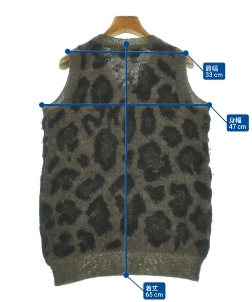 tricot COMME des GARCONS（トリココムデギャルソン）ベスト グレー サイズ:F レディース/2200643725072