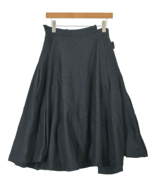 tricot COMME des GARCONS（トリココムデギャルソン）ひざ丈スカート 紺 サイズ:M レディース/2200653594088