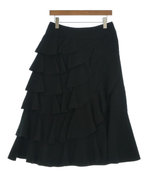tricot COMME des GARCONS(トリココムデギャルソン)ひざ丈スカート 黒 サイズ:M/2200653594095