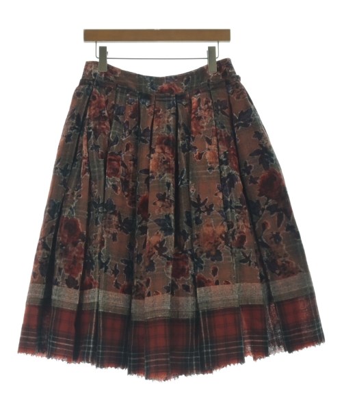 tricot COMME des GARCONS（トリココムデギャルソン）ひざ丈スカート その他（柄物・カラフル） サイズ:M レディース/2200653594255