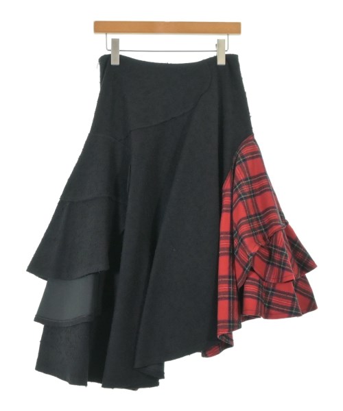 tricot COMME des GARCONS（トリココムデギャルソン）ひざ丈スカート 赤 サイズ:M レディース/2200653594262