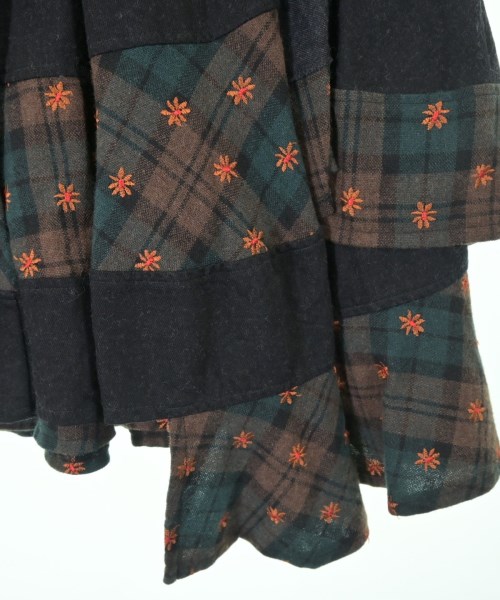 tricot COMME des GARCONS（トリココムデギャルソン）ひざ丈スカート 黒 サイズ:M レディース/2200653594279