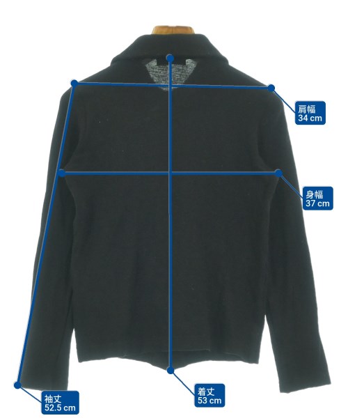 tricot COMME des GARCONS（トリココムデギャルソン）カーディガン 黒 サイズ:-(M位) レディース/2200653902050