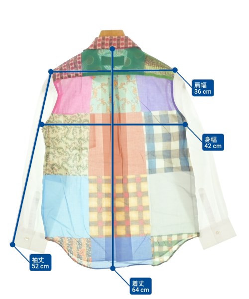 tricot COMME des GARCONS（トリココムデギャルソン）カジュアルシャツ 白 サイズ:S レディース/2200646779058