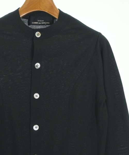 tricot COMME des GARCONS（トリココムデギャルソン）カーディガン 黒 サイズ:-(M位) レディース/2200654130063