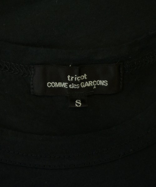 tricot COMME des GARCONS（トリココムデギャルソン）Tシャツ・カットソー 黒 サイズ:S レディース/2200654130131