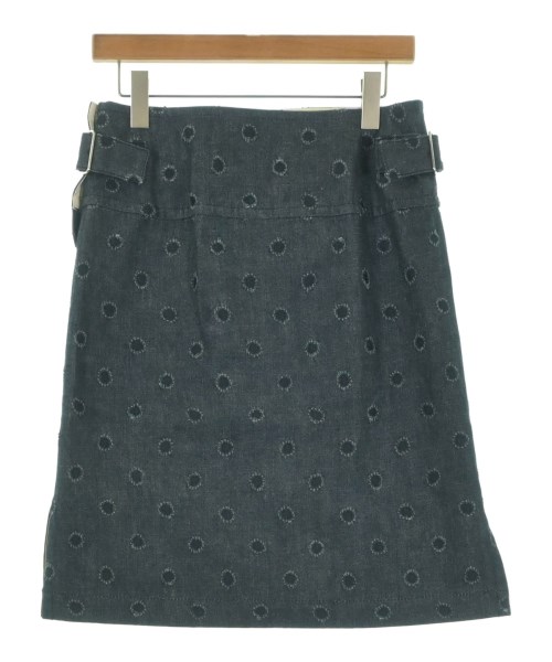 tricot COMME des GARCONS（トリココムデギャルソン）ひざ丈スカート 紺 サイズ:M レディース/2200654145029
