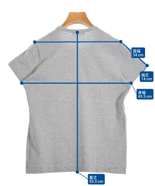 tricot COMME des GARCONS（トリココムデギャルソン）Tシャツ・カットソー グレー サイズ:S レディース/2200654239094