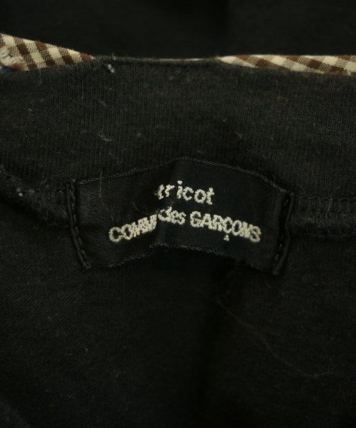 tricot COMME des GARCONS（トリココムデギャルソン）Tシャツ・カットソー 黒 サイズ:-(S位) レディース/2200647512135