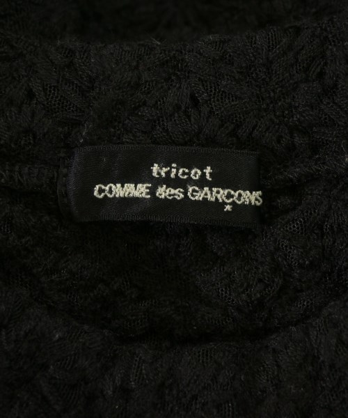 tricot COMME des GARCONS（トリココムデギャルソン）Tシャツ・カットソー 黒 サイズ:-(M位) レディース/2200650874015