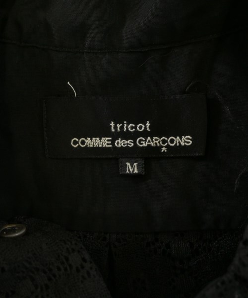 tricot COMME des GARCONS（トリココムデギャルソン）カジュアルシャツ 黒 サイズ:M レディース/2200653747378