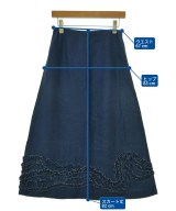 tricot COMME des GARCONS（トリココムデギャルソン）ロング・マキシ丈スカート 紺 サイズ:M レディース/2200697326140