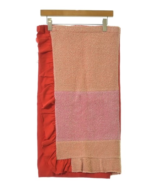tricot COMME des GARCONS(トリココムデギャルソン)ひざ丈スカート 赤 サイズ:F/2200702473029
