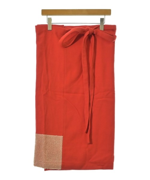 tricot COMME des GARCONS（トリココムデギャルソン）ひざ丈スカート 赤 サイズ:F レディース/2200702473029