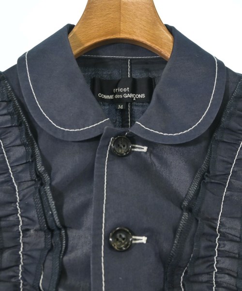 tricot COMME des GARCONS（トリココムデギャルソン）カジュアルジャケット 紺 サイズ:M レディース/2200700084029