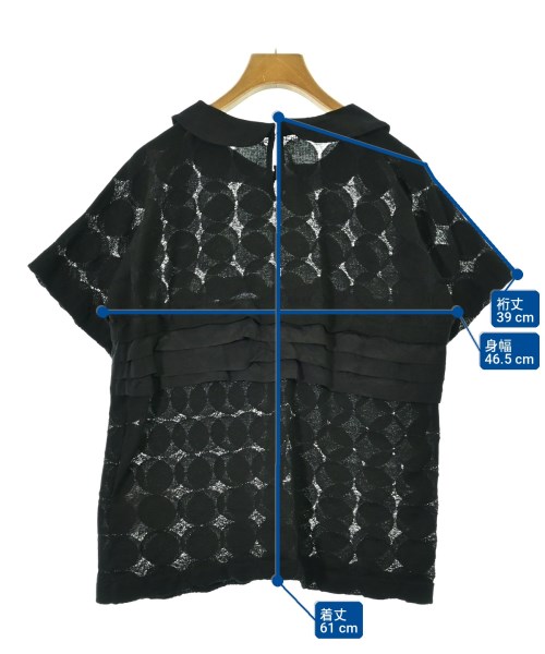 tricot COMME des GARCONS（トリココムデギャルソン）Tシャツ・カットソー 黒 サイズ:S レディース/2200700084050