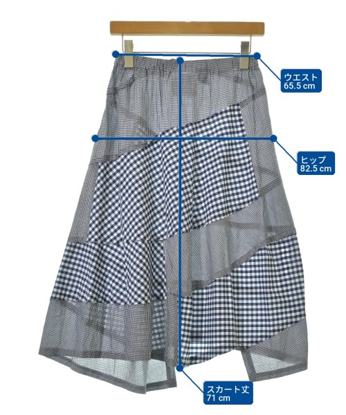 tricot COMME des GARCONS（トリココムデギャルソン）ロング・マキシ丈スカート 紺 サイズ:-(M位) レディース/2200700084074
