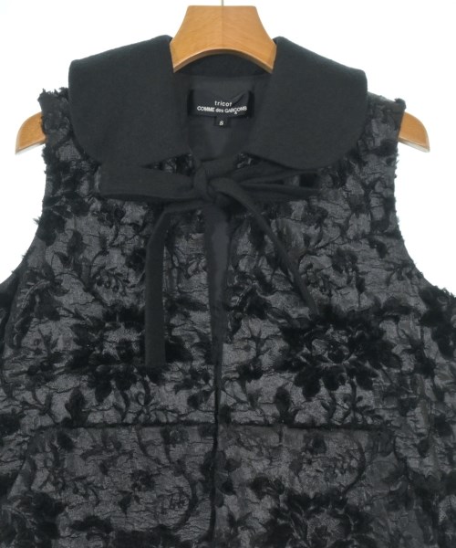tricot COMME des GARCONS（トリココムデギャルソン）ベスト 黒 サイズ:S レディース/2200702701016