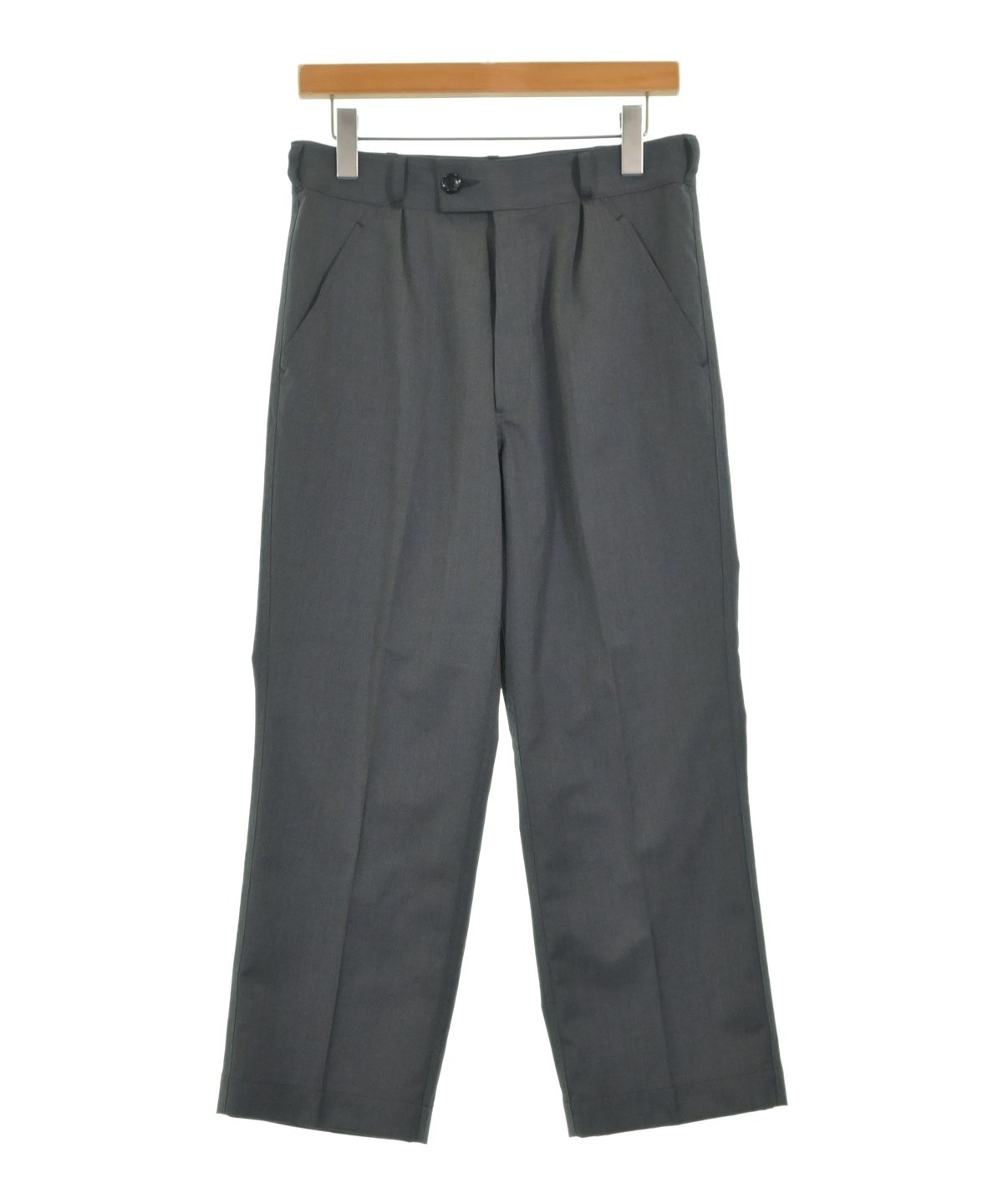 美品【ウール100】トリココムデギャルソン　キュロットパンツM 濃灰　タック入り tricot COMME des GARCONS（トリココムデギャルソン）スラックス