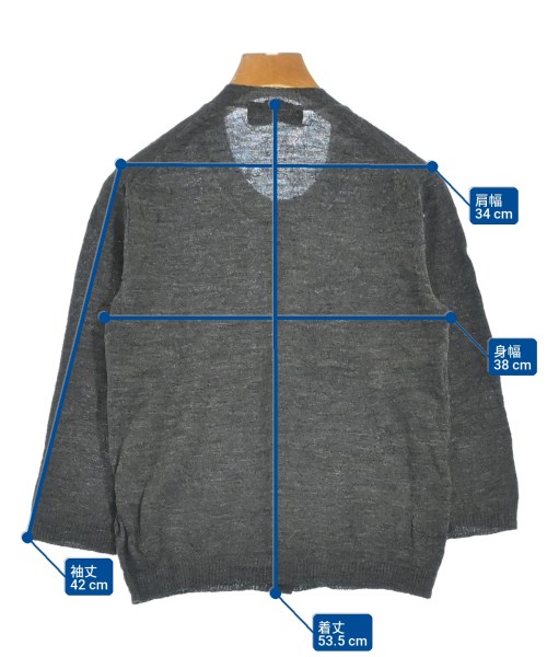 tricot COMME des GARCONS（トリココムデギャルソン）カーディガン グレー サイズ:-(S位) レディース/2200702908118