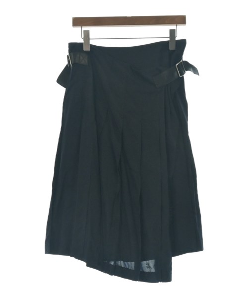 tricot COMME des GARCONS(トリココムデギャルソン)ひざ丈スカート 紺 サイズ:M/2200702908170