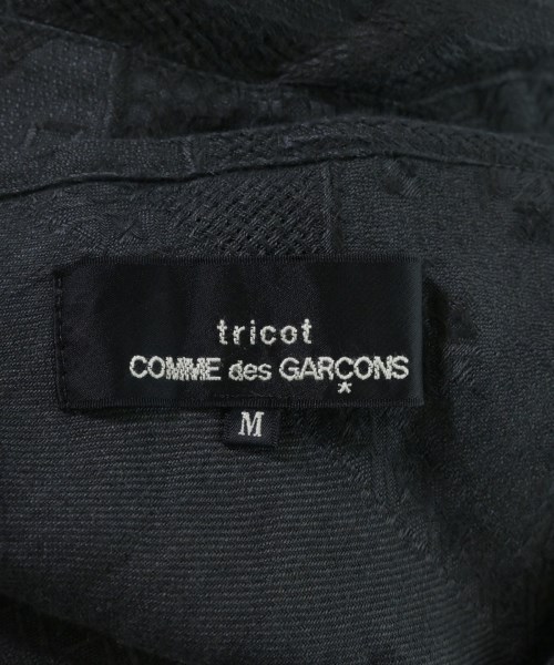 tricot COMME des GARCONS（トリココムデギャルソン）ワンピース 黒 サイズ:M レディース/2200703796066