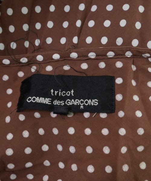tricot COMME des GARCONS（トリココムデギャルソン）ブラウス 茶 サイズ:S レディース/2200703796165