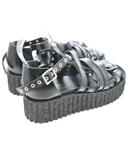 tricot COMME des GARCONS（トリココムデギャルソン）サンダル 黒 サイズ:UK6(24.5cm位) レディース/2200703151018